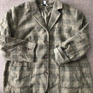 LL Bean Women’s Plus Size Wool Blazer